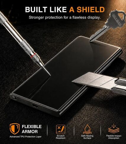 EZ-GLAZ 4 Pack Screen Protector Compatible with Galaxy S23/S22 Ultra in Saudi Arabia