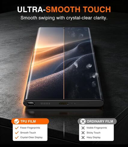 EZ-GLAZ 4 Pack Screen Protector Compatible with Galaxy S23/S22 Ultra in Saudi Arabia