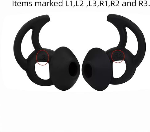 3 Pairs Replacement Ear Tips for Bose Sport Earbuds/Bose Free Earbuds in Kuwait