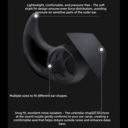3 Pairs Replacement Ear Tips for Bose Sport Earbuds/Bose Free Earbuds in Kuwait
