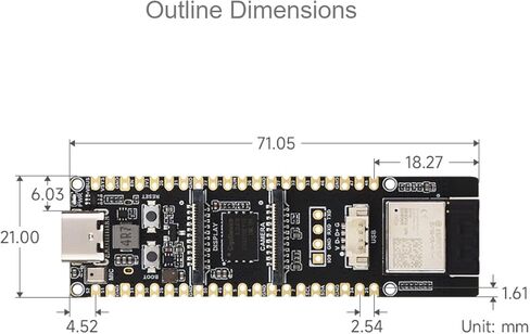 ESP32-P4-WIFI6 Development Board Adopts ESP32-P4 and ESP32-C6, Supports Wi-Fi 6 and Bluetooth 5 / BLE, 32MB Nor Flash, with MIPI-CSI/DSI, USB 2.0 OTG, SDIO 3.0 TF Card Slot, Microphone, etc. in Kuwait