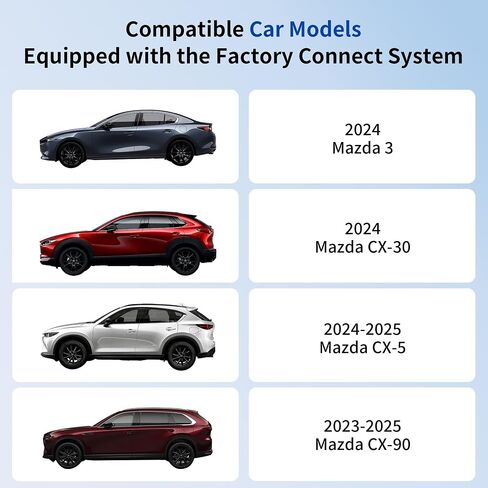 2025 Latest Navigation SD Card for Mazda-KMV666EZ1C,Compatible with Mazda CX5 2024-2025, CX30 2024, CX90 2023-2025,Mazda Navigation SD Card Updated Map for USA/CAN/MEX in Saudi Arabia