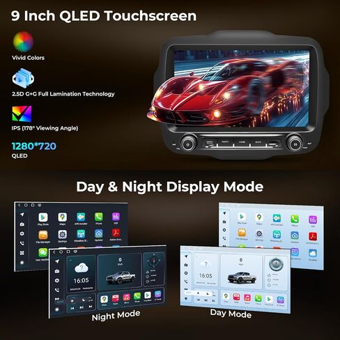 Car Radio for Jeep Renegade 2015-2023, Qualcomm 8-Core 8+128G in Kuwait