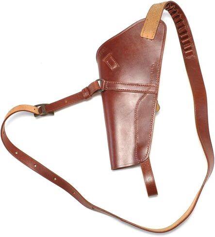 Brown Leather Holster fits Ruger GP100 Colt Python Taurus 66 S&W L Frame in Saudi Arabia