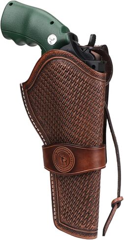 TOURBON Leather Western Gun Holster for 4" to 8" Barrel Lengths Handgun in Saudi Arabia