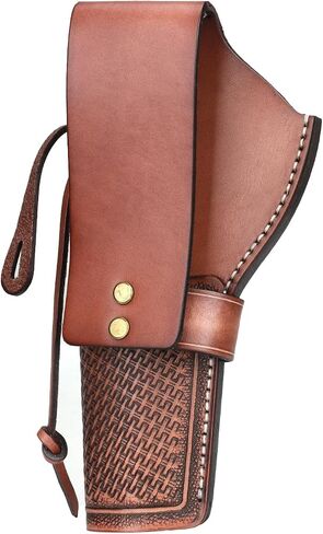 TOURBON Leather Western Gun Holster for 4" to 8" Barrel Lengths Handgun in Saudi Arabia