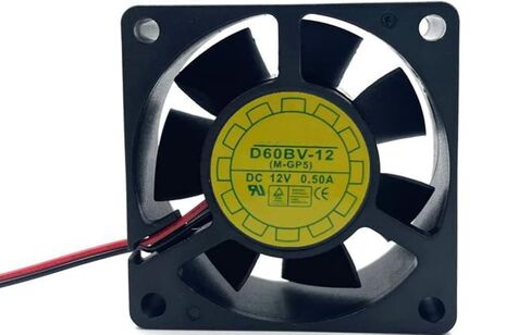 12V 0.50A 6020 Cooling Fan 60X60X20mm in Saudi Arabia