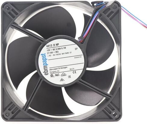EBM-PAPST 4412/2HP Tubeaxial Fan DC; 12VDC in Saudi Arabia