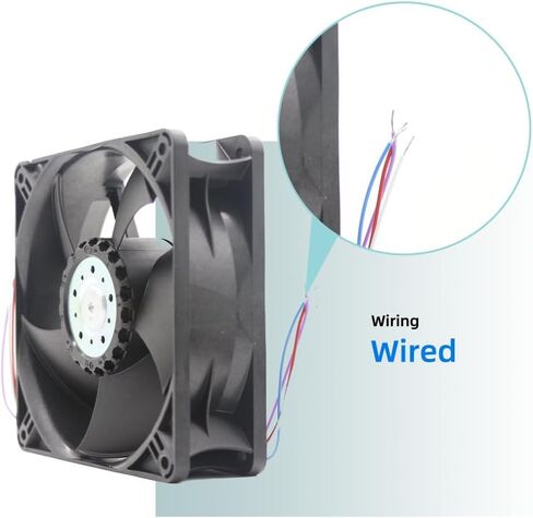 EBM-PAPST 4412/2HP Tubeaxial Fan DC; 12VDC in Saudi Arabia