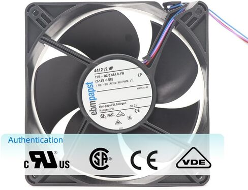 EBM-PAPST 4412/2HP Tubeaxial Fan DC; 12VDC in Saudi Arabia