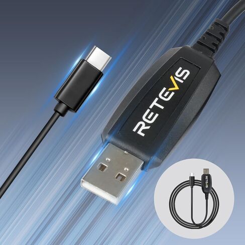 Retevis RB48 USB Programming Cable, USB-Type-C Interface, 1 Pack in Kuwait