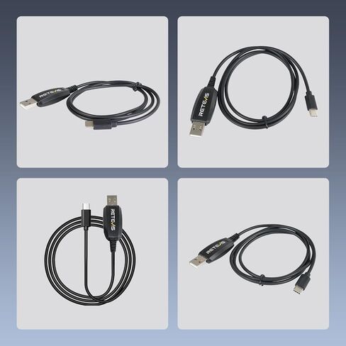 Retevis RB48 USB Programming Cable, USB-Type-C Interface, 1 Pack in Kuwait