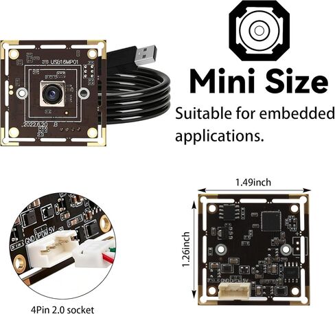 16MP Autofocus USB Camera Module IMX298 Sensor in Saudi Arabia