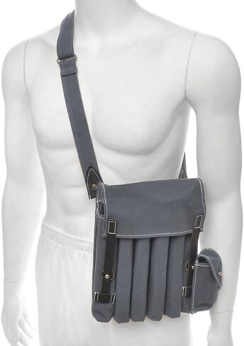 WW2 German Fallschirmjäger MP40 Magazine Pouch with Shoulder Strap Luftwaffe Blue in Saudi Arabia