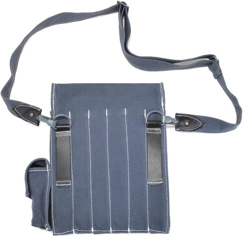 WW2 German Fallschirmjäger MP40 Magazine Pouch with Shoulder Strap Luftwaffe Blue in Saudi Arabia