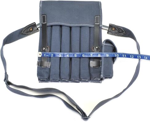 WW2 German Fallschirmjäger MP40 Magazine Pouch with Shoulder Strap Luftwaffe Blue in Saudi Arabia
