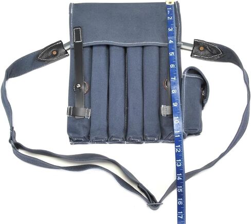 WW2 German Fallschirmjäger MP40 Magazine Pouch with Shoulder Strap Luftwaffe Blue in Saudi Arabia