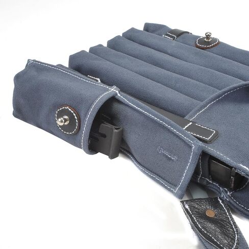 WW2 German Fallschirmjäger MP40 Magazine Pouch with Shoulder Strap Luftwaffe Blue in Saudi Arabia