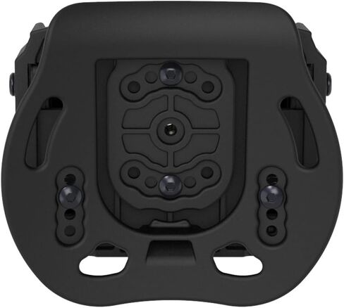 Universal Double Magazine Pouch for 9mm,10mm,.357, .40, .45 Caliber Dual & Single Stack Magazines-Polymer Paddle Pouch| Adjustable Width and Thickness| Ambidextrous | Outside Waistband | Black in Saudi Arabia
