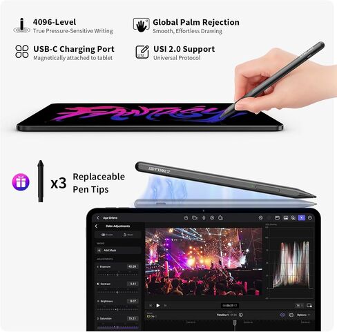تابلت TECLAST Artpad Pro مقاس 12.7 بوصة 4G Android15، قلم رسم بسعة 20 جيجابايت + 256 جيجابايت in Kuwait