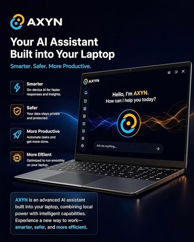 15.6'' AI Laptop with Office 365, 12GB RAM 256GB SSD in Saudi Arabia