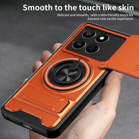 Compatible with Honor 400 Smart/Honor X7d Case 4G(5G), Orange in Saudi Arabia