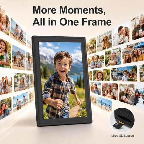 10.1 Inch WiFi Digital Picture Frame with IPS Touchscreen in Kuwait