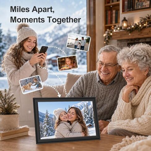 10.1 Inch WiFi Digital Picture Frame with IPS Touchscreen in Kuwait