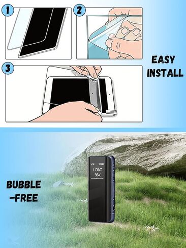 [2 Pack] for FiiO BTR15 Hydrogel Film Screen Protector Self-Healing Anti-Scratch Bubble Free Easy Installation. in Kuwait