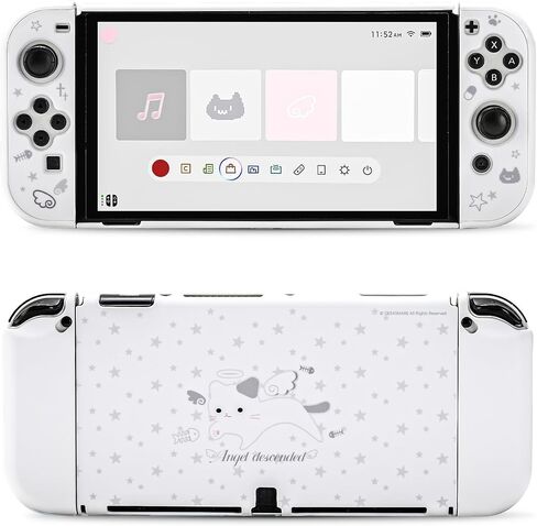 GeekShare Protective Case Compatible with Switch OLED (Spring Letter, Switch OLED) in Saudi Arabia