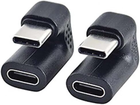 U-Shaped Angled USB 3.1 Type C Male-to-Female to Micro USB Female OTG USB-C Converter Adapter in Kuwait