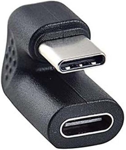 U-Shaped Angled USB 3.1 Type C Male-to-Female to Micro USB Female OTG USB-C Converter Adapter in Kuwait