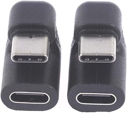 U-Shaped Angled USB 3.1 Type C Male-to-Female to Micro USB Female OTG USB-C Converter Adapter in Kuwait
