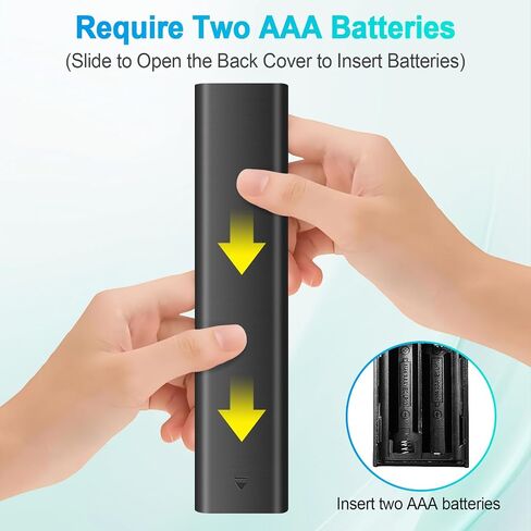 2-Pack Replacement Remote for Samsung Smart TV Compatible with All Samsung Frame LED QD Neo QLED 4K HDR Smart TVs from 2018 to 2024 Universal IR Control, No Voice Required 4 Quick-Access Buttons in Kuwait