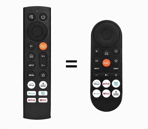 جهاز التحكم عن بعد XRT181 العالمي لـ Vizio مع أزرار الاختصار، جهاز التحكم عن بعد البديل المتوافق مع موديلات Vizio Smart TV in Kuwait