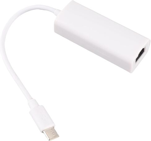 USB 3.1 Type C to RJ45 Adapter HighSpeed 100Mbps Ethernet Converter for and USBC Laptops Compact Size in Kuwait