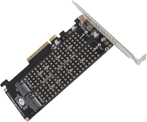Dual M.2 Adapter Card for PCIE X8 Hard Drive (ph45) in Kuwait