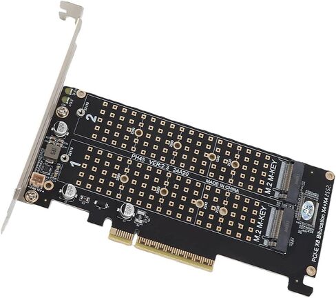 Dual M.2 Adapter Card for PCIE X8 Hard Drive (ph45) in Kuwait
