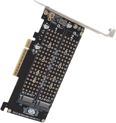 Dual M.2 Adapter Card for PCIE X8 Hard Drive (ph45) in Kuwait