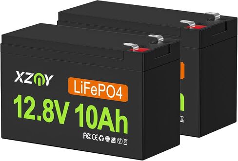 12V 10Ah LiFePO4 Battery for Ride-on Toy, Fish Finder, UPS, Lighting in Kuwait