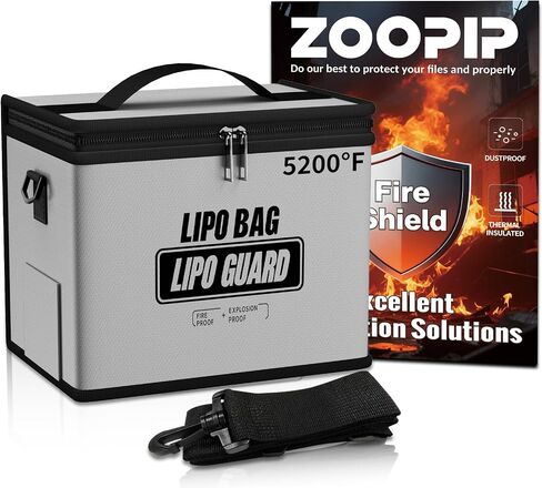 Lithium Battery Storage Organizer, Fireproof Lipo Safe Box in Kuwait