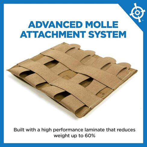 Blue Force Gear - Double Magazine Holder - MOLLE Mag Pouch for Duty Belt, Tactical Vest, & Plate Carrier - Stackable Airsoft Ammo Attachments and Pistol Mag Pouches - 6.5 x 5.5 x .13 Inches - Black in Kuwait