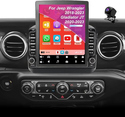 4G+64G Car Radio Stereo for Jeep Wrangler 2018-2023, Gladiator JT 2020-2023 in Saudi Arabia