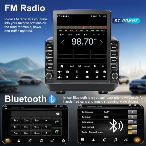 4G+64G Car Radio Stereo for Jeep Wrangler 2018-2023, Gladiator JT 2020-2023 in Saudi Arabia