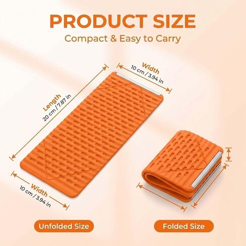 Portable Foldable Silicone Aluminum Phone Holder,Bendable Foldable Design,Silicone Phone Stand with Aluminum, Flexible Foldable Phone Holder for Tablet Laptop Desk Travel Non-Slip (1-Pack) in Kuwait