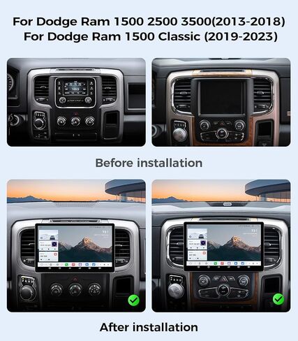 11.5''Car Radio Stereo for Dodge Ram 1500 2500 3500 (2013-2018) in Kuwait