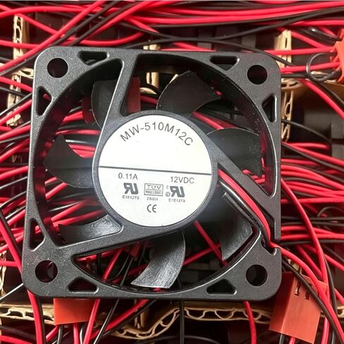 MW-510M12C 5010 2-Wire DC12V 0.11A 1.32W 50x50x10mm 5cm Inverter Cooling Fan in Saudi Arabia