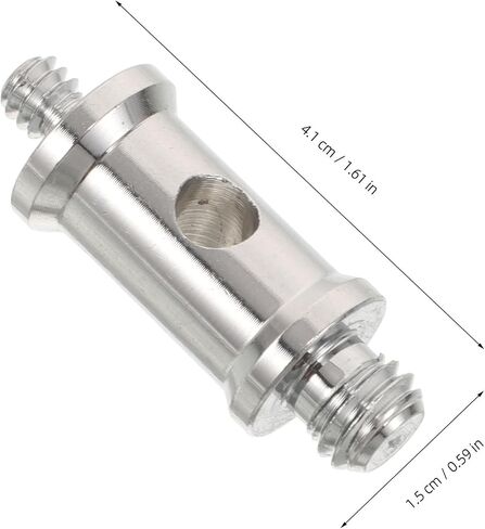 Camera Screw Tripod Adapter 1/4 to 3/8 Alloy Round Converter in Kuwait