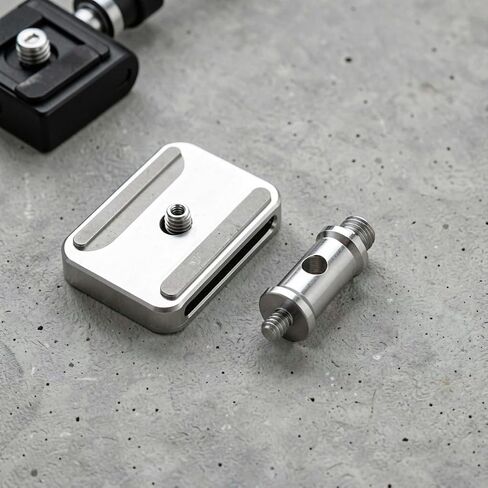 Camera Screw Tripod Adapter 1/4 to 3/8 Alloy Round Converter in Kuwait