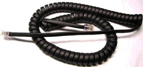 Flat Black 9Ft Replacement Handset Cord for Shoretel Phone 400/600 in Saudi Arabia